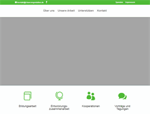 Tablet Screenshot of chancengestalten.de
